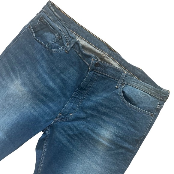 Levi's 559 Men's Jeans Blue Dark Wash Relaxed Straight Big & Tall Denim Sz 44x30 - Picture 1 of 7
